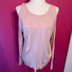 Cold shoulder sweater